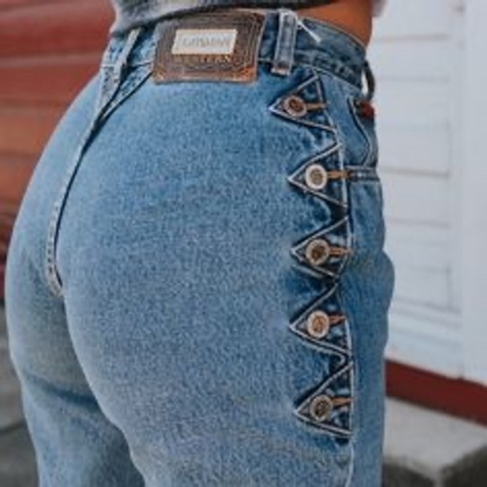 Vintage Lawman Western High Waisted Slim Fit 90s Jeans Women Size 26"